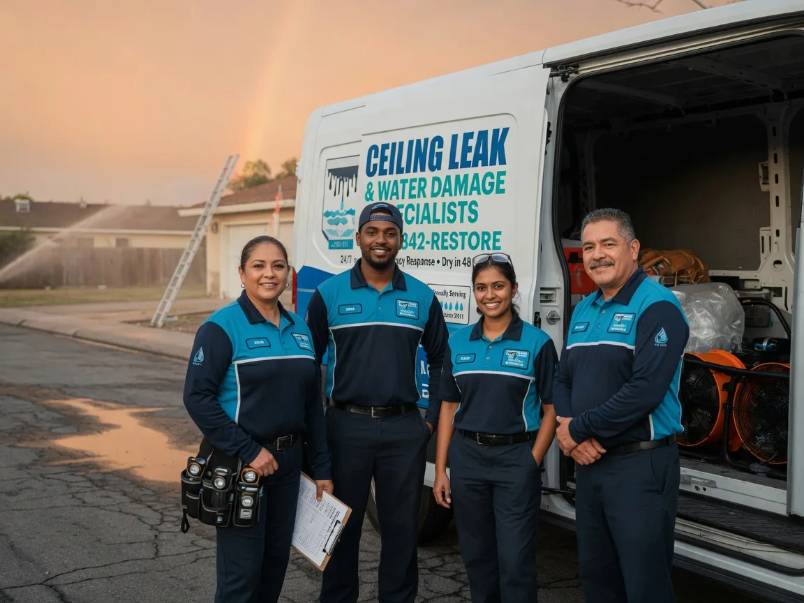 Ceiling Leak Cleanup company in Zieglerville, PA